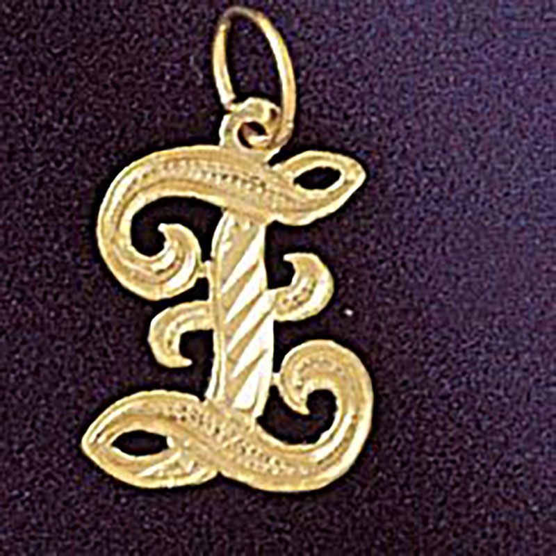 Dazzlers Jewelry Initial Z Classic Pendant Necklace Charm Bracelet in Yellow, White or Rose Gold 95…