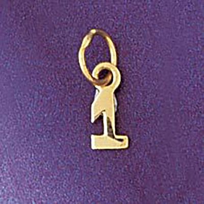 Dazzlers Jewelry Number 1 Pendant Necklace Charm Bracelet in Yellow, White or Rose Gold 95121, MPN:…