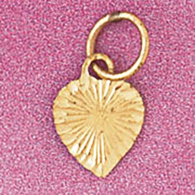 Dazzlers Jewelry Heart Pendant Necklace Charm Bracelet in Yellow, White or Rose Gold 3974, MPN: DZ-…