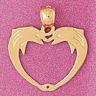 Dazzlers Jewelry Heart Pendant Necklace Charm Bracelet in Yellow, White or Rose Gold 3876, MPN: DZ-…