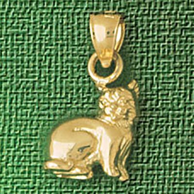 Dazzlers Jewelry 3 Dimensional Cat Pendant Necklace Charm Bracelet in Yellow, White or Rose Gold 20…