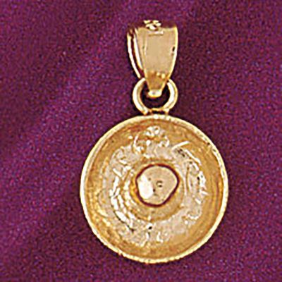 Dazzlers Jewelry Cowboy Hat Pendant Necklace Charm Bracelet in Yellow, White or Rose Gold 5182, MPN…