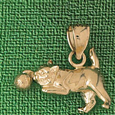 Dazzlers Jewelry Cat Kitten Pendant Necklace Charm Bracelet in Yellow, White or Rose Gold 2003, MPN…
