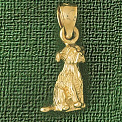 Dazzlers Jewelry Pug Dog Pendant Necklace Charm Bracelet in Yellow, White or Rose Gold 2063, MPN: D…
