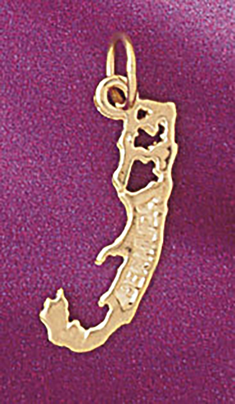 Dazzlers Jewelry Jamaica Pendant Necklace Charm Bracelet in Yellow, White or Rose Gold 5031, MPN: D…