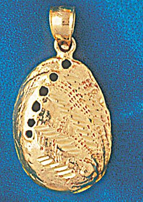 Dazzlers Jewelry Seashell Shell Pendant Necklace Charm Bracelet in Yellow, White or Rose Gold 271, …