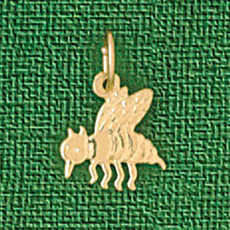 Dazzlers Jewelry Bee Pendant Necklace Charm Bracelet in Yellow, White or Rose Gold 3173, MPN: DZ-31…