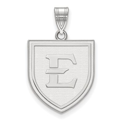 East Tennessee State Large Pendant Sterling Silver SS002ETS