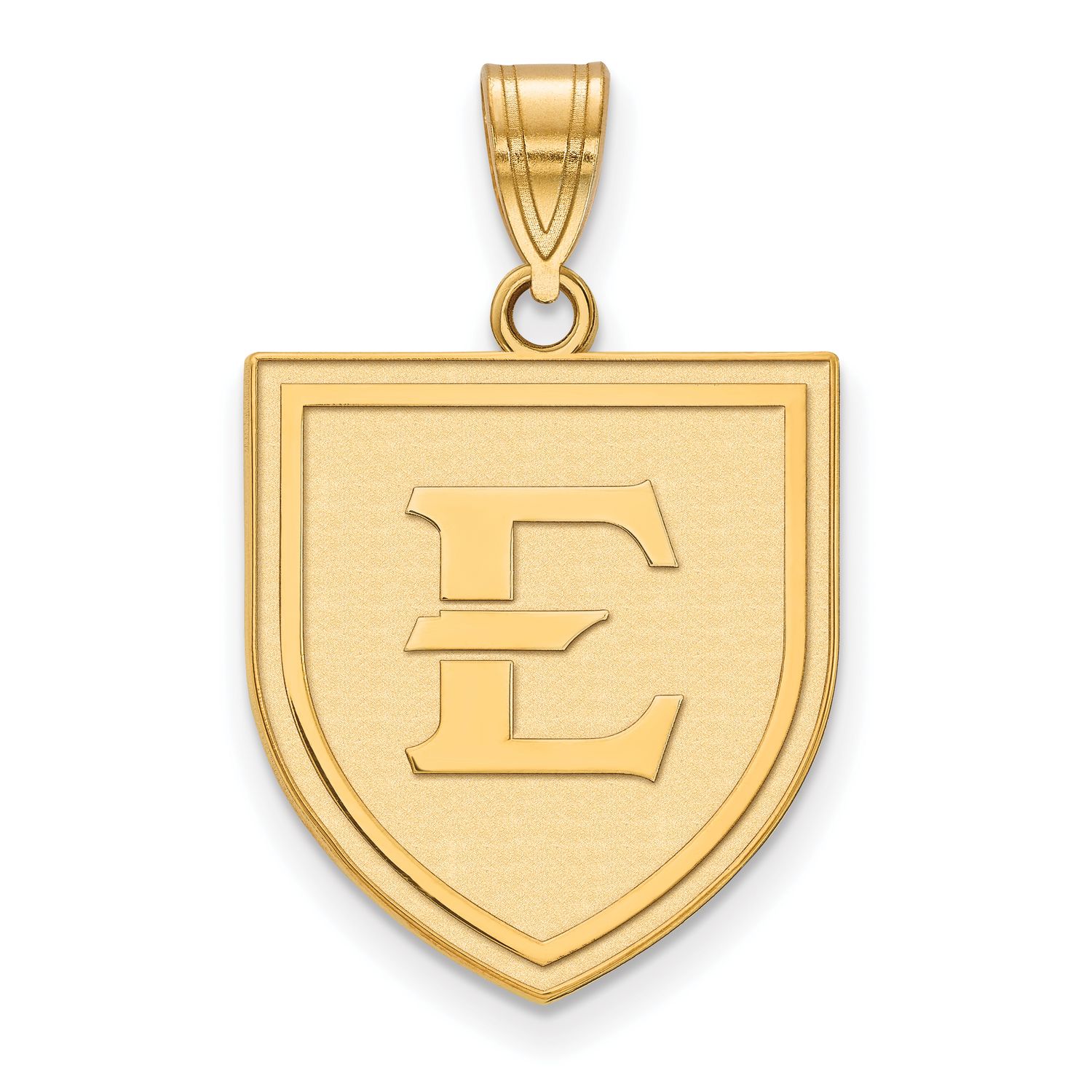 East Tennessee State Large Pendant 10k Yellow Gold 1Y002ETS