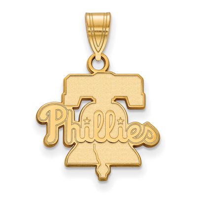 MLB Philadelphia Phillies Medium Pendant 10k Yellow Gold 1Y002PHI
