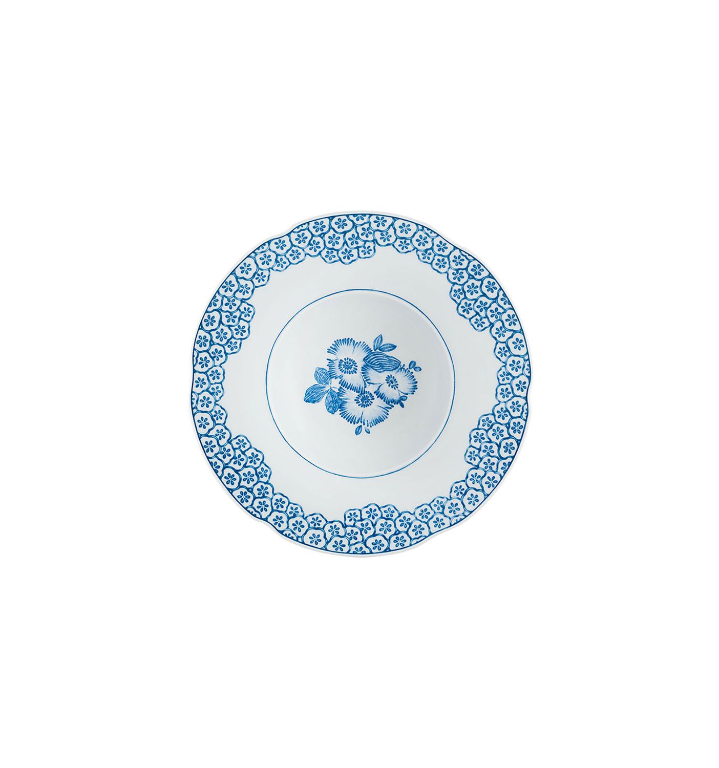 Vista Alegre Coralina Blue Soup Plate, MPN: 21140817