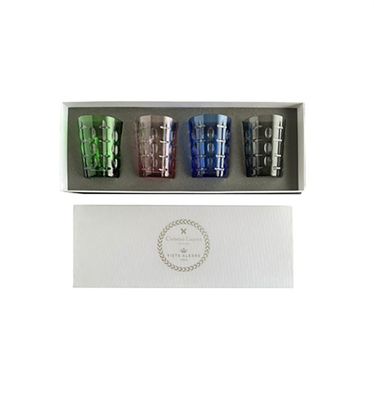 Vista Alegre Lacroix Reve De Cristal 4 Tumblers Vie Parisienne, MPN: 48006729