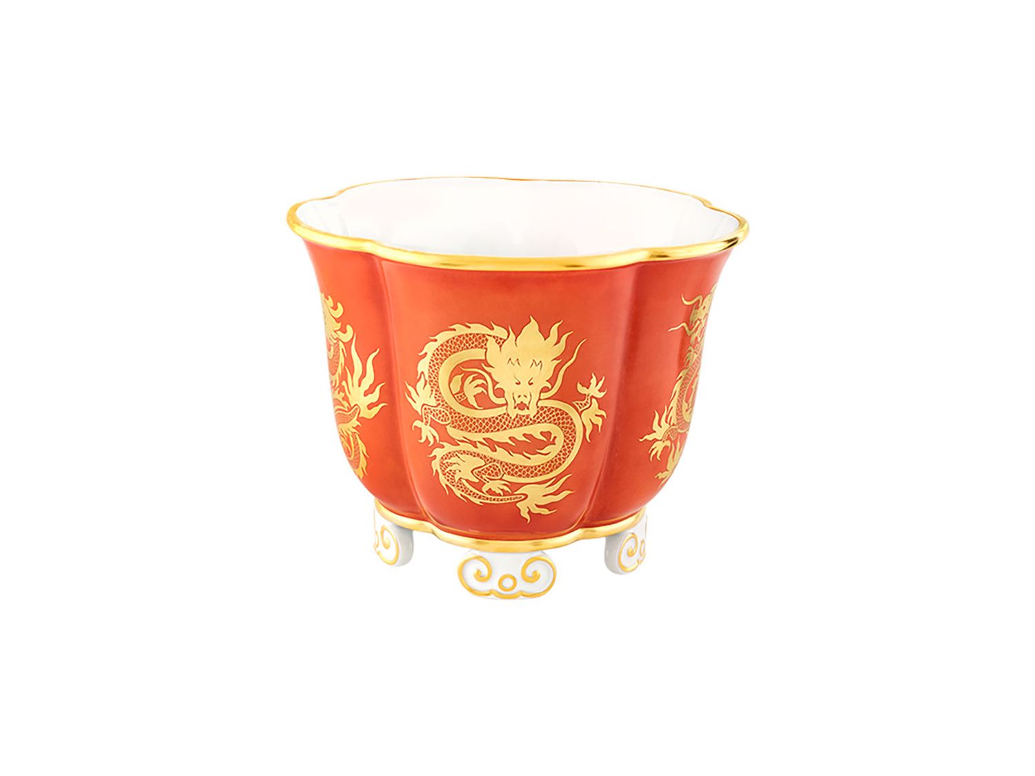 Vista Alegre Enchanted Dragon Red Vase , MPN: 21142350