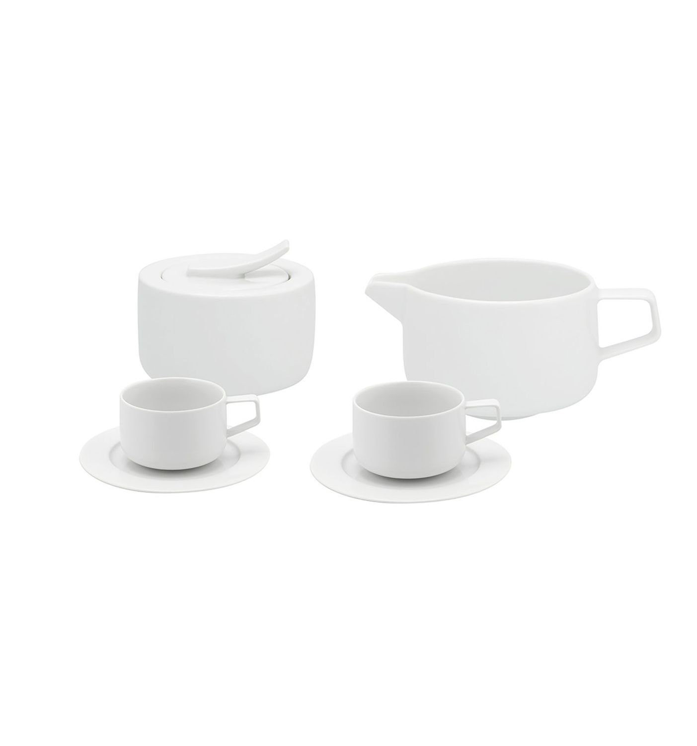 Vista Alegre Silk Road White Coffee Set 14 Piece, MPN: 21112543