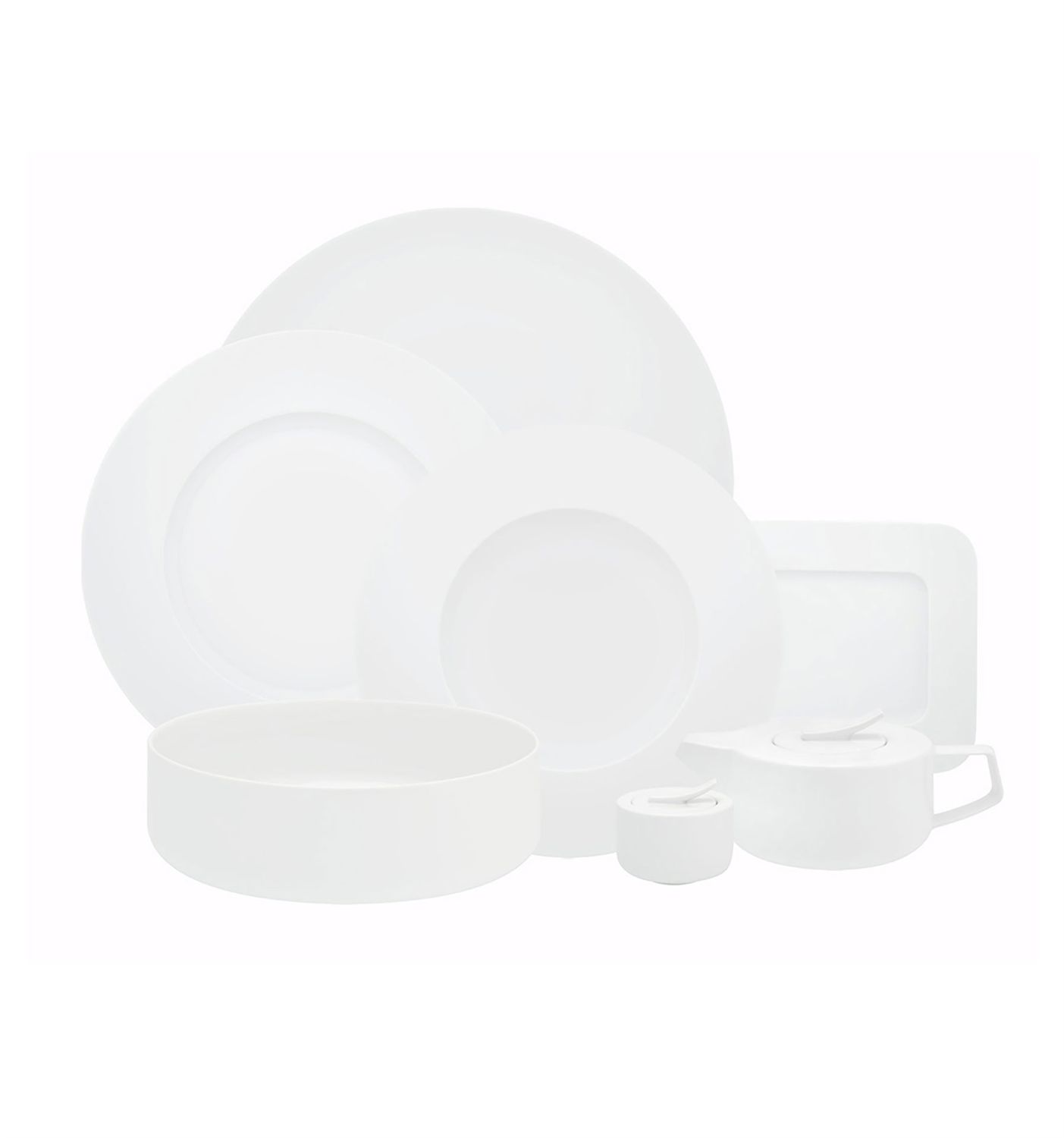Vista Alegre Silk Road White Dinner Set 66 Piece , MPN: 21112544