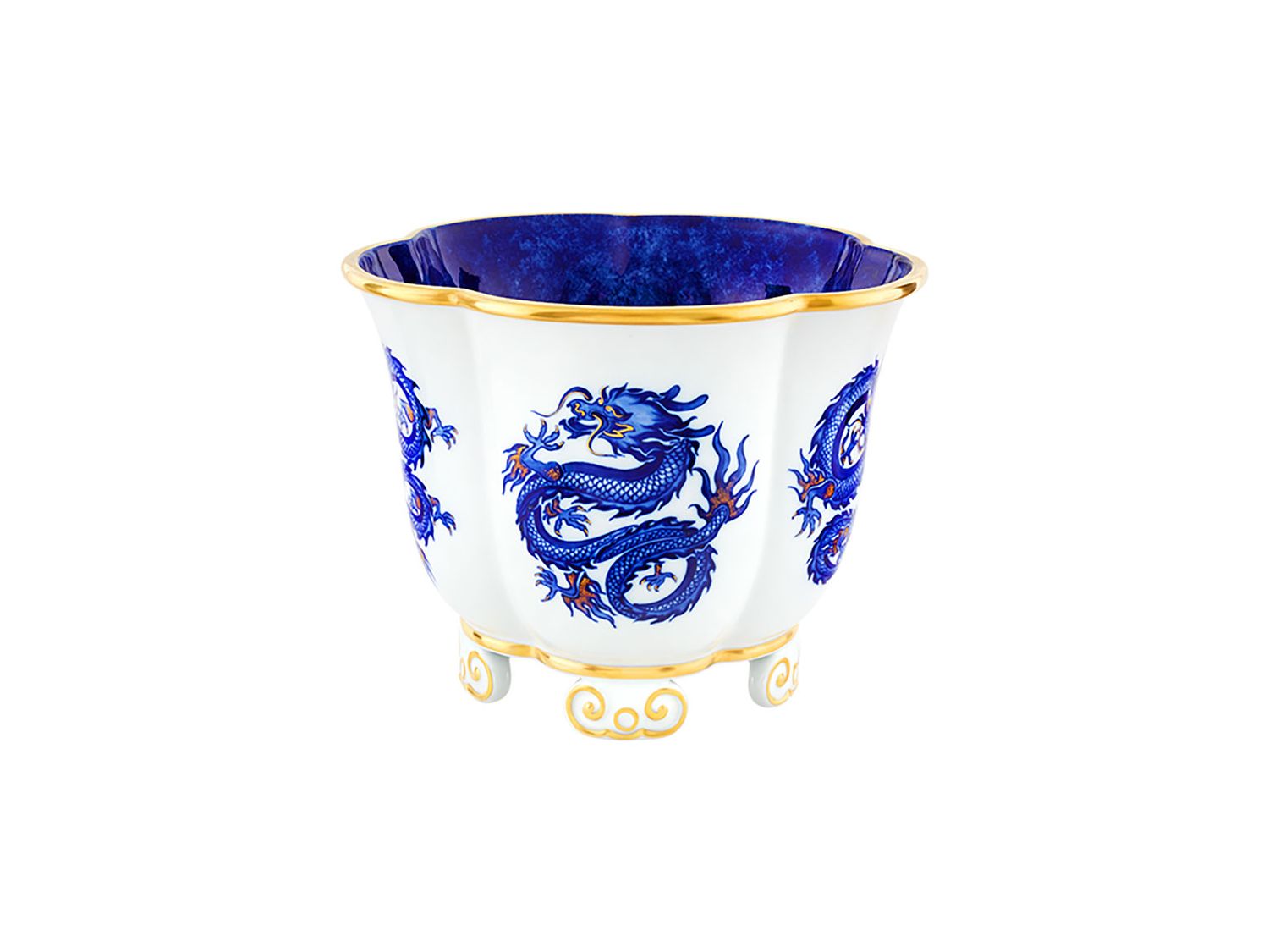 Vista Alegre Enchanted Dragon Blue Vase, MPN: 21142349