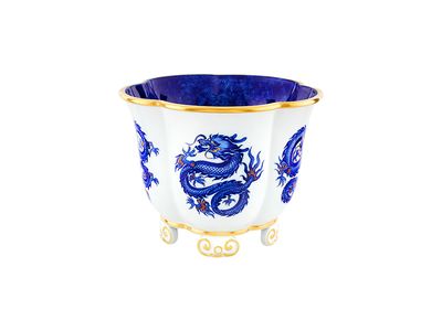 Vista Alegre Enchanted Dragon Blue Vase, MPN: 21142349
