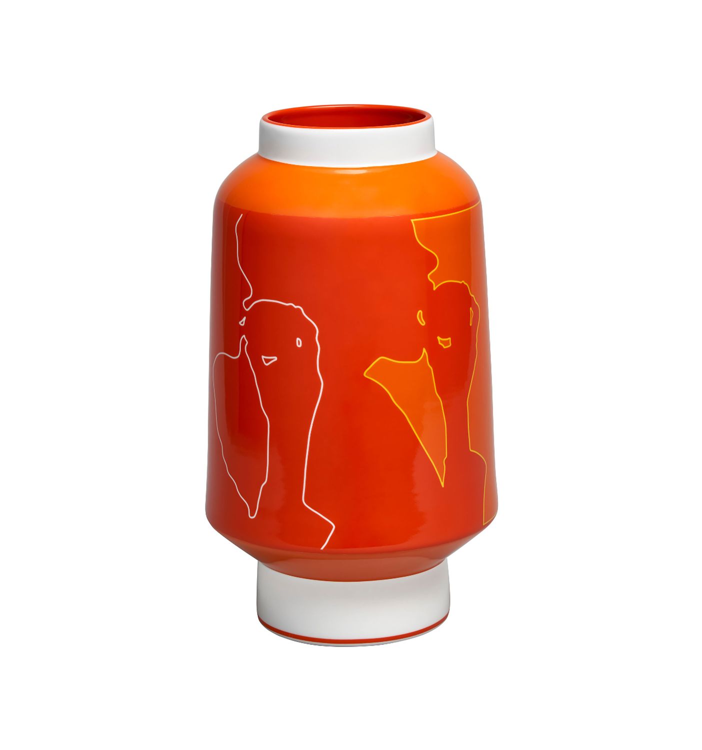 Vista Alegre Sombra Orange Vase, MPN: 21142085