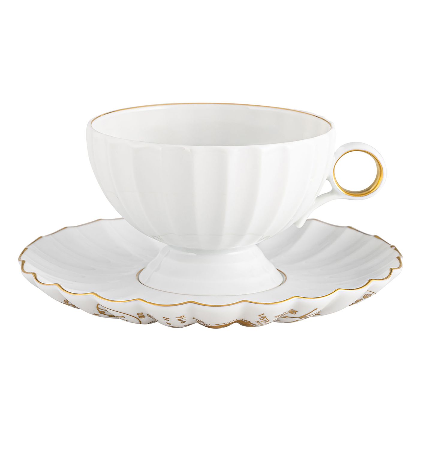 Vista Alegre 200 Anos Tea Cup And Saucer, MPN: 21143710