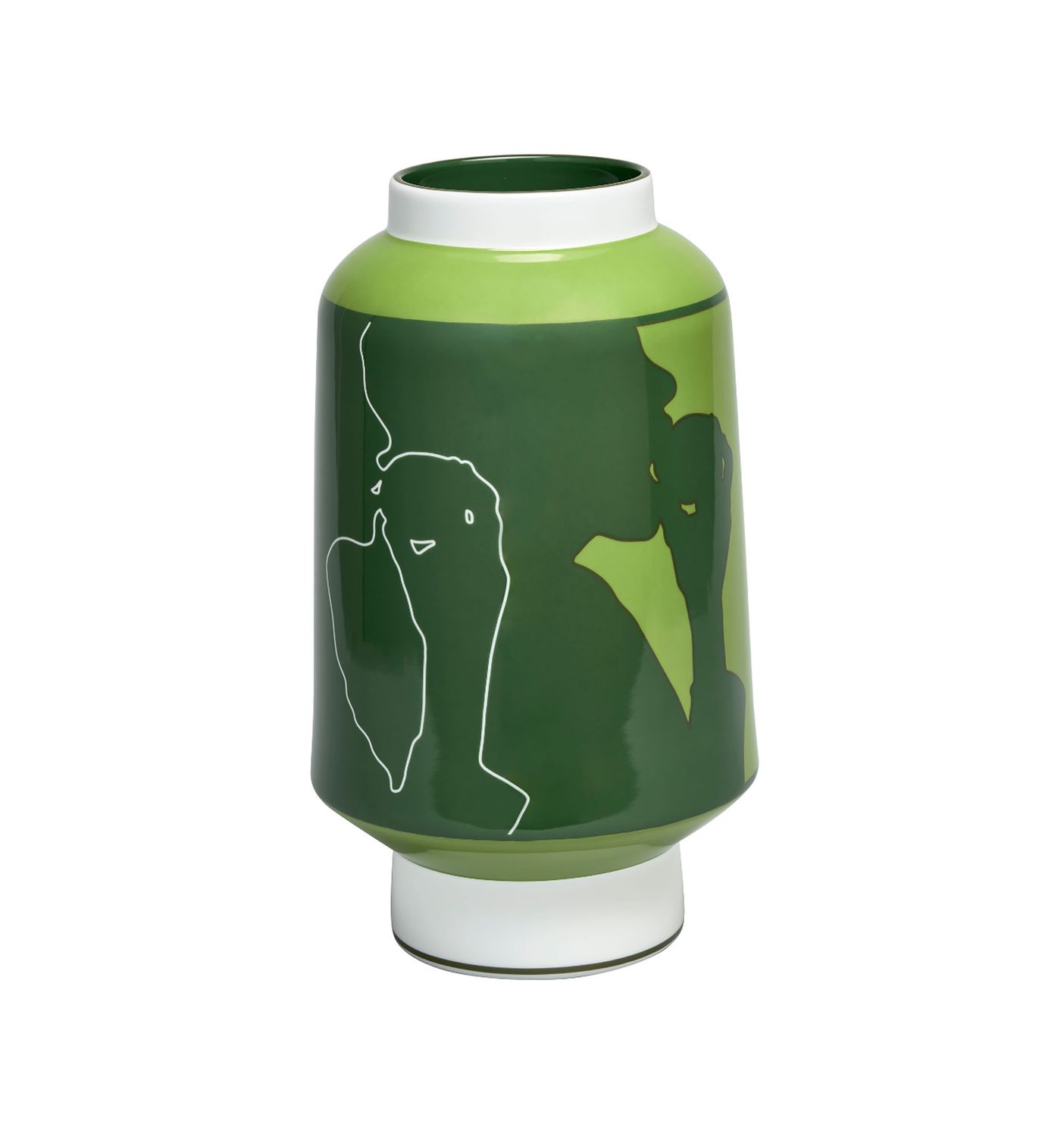 Vista Alegre Sombra Green Vase, MPN: 21142083