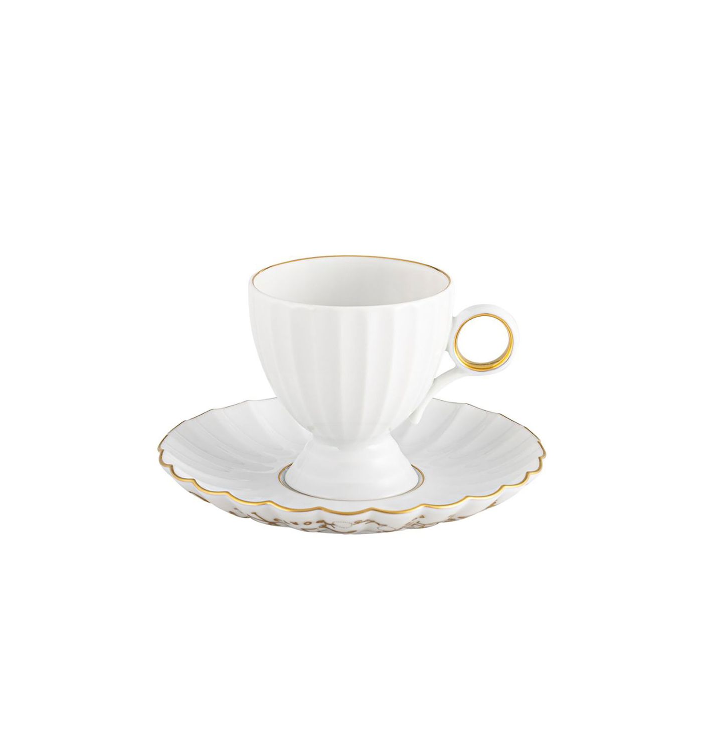 Vista Alegre 200 Anos Coffee Cup And Saucer, MPN: 21143647