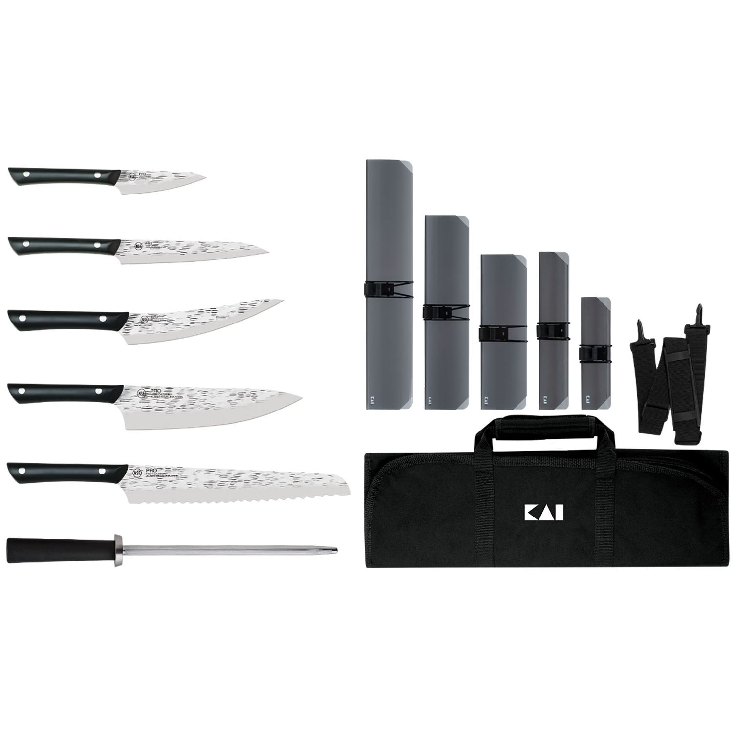 Shun Kai Pro 7 Piece Culinary Set, MPN: HTS0799, UPC/EAN: 87171057668