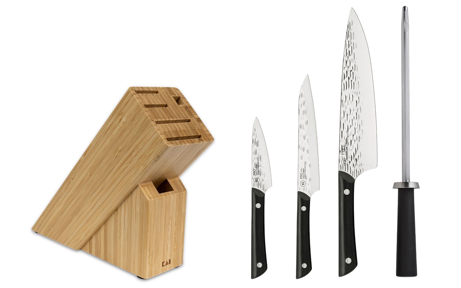 Shun Kai Pro 5 Piece Knives Set, MPN: HTS0500, UPC/EAN: 87171063911