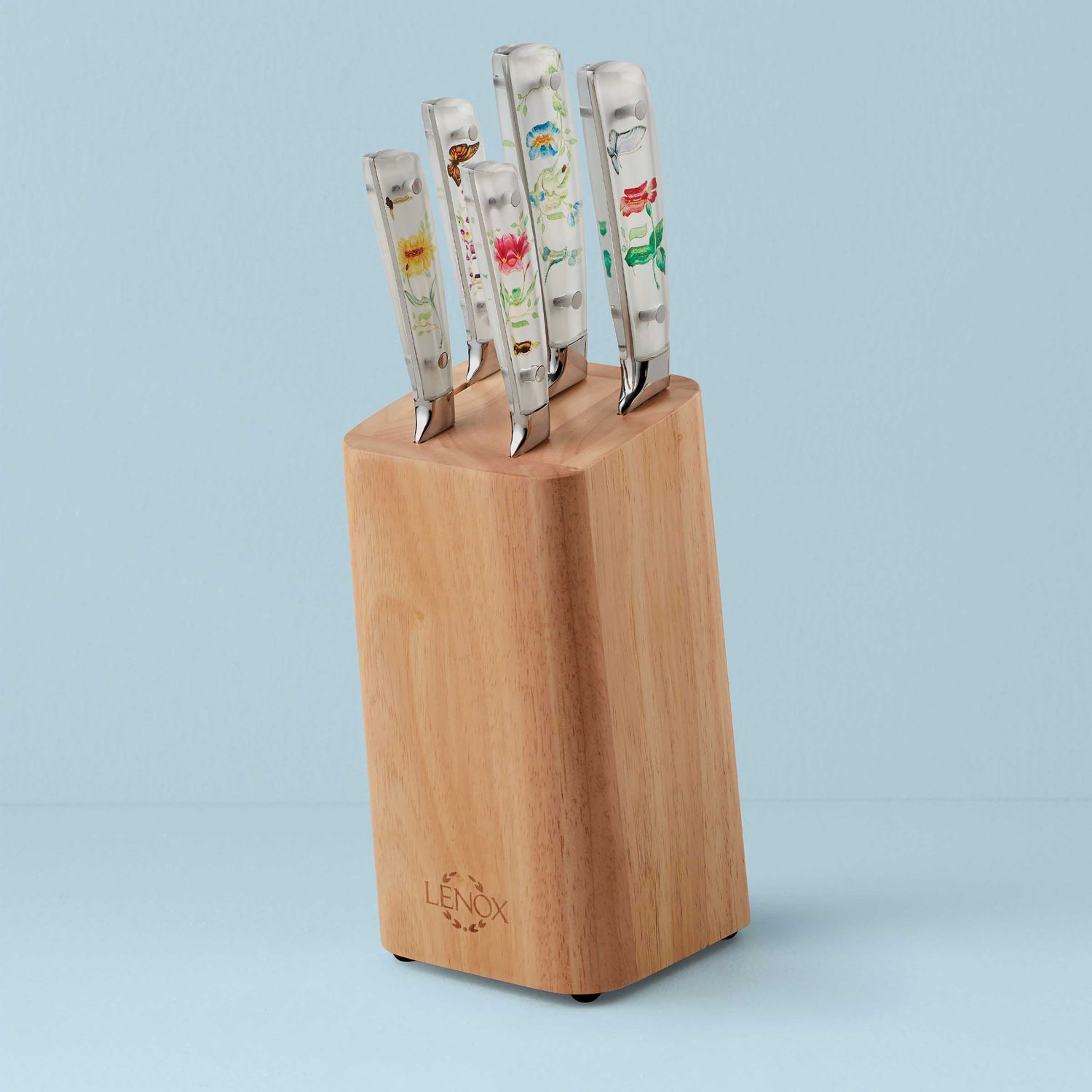 Lenox Butterfly Meadow 6-Piece Block Set, MPN: 894804, UPC: 194372025546