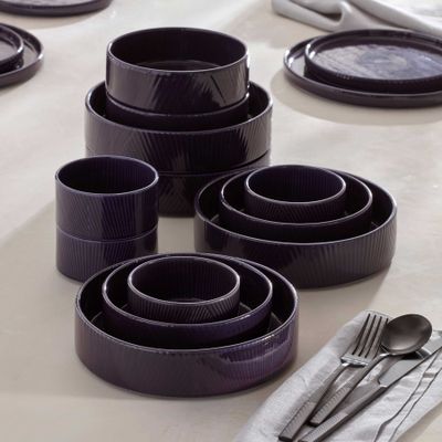 Lenox Modulus 12-Piece Bowl Set Nightshade, MPN: 898170, UPC: 194372040259