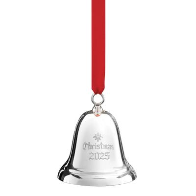 Reed and Barton 2025 Annual Christmas Bell Sterling Silver Ornament 41st Ed, MPN: 897581, UPC: 7350…