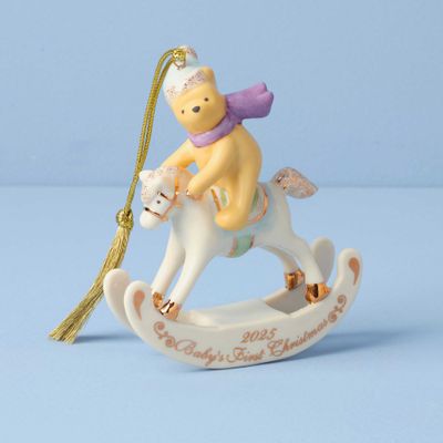 Lenox 2025 Winnie The Pooh Babys 1st Christmas Ornament, MPN: 897144, UPC: 194372034449