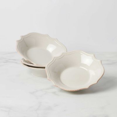 Lenox French Perle Bead Pasta Bowls Set of 4, MPN: 895713, UPC: 194372028721