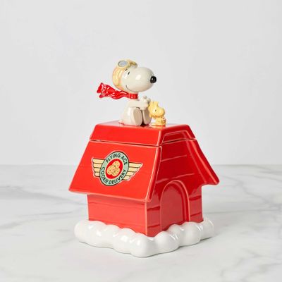 Lenox Chef Snoopy Figural Cookie Jar, MPN: 897577, UPC: 194372037341