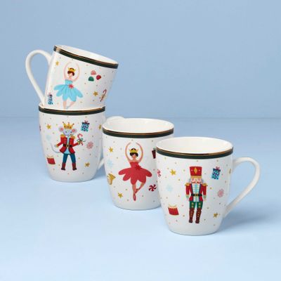 Lenox Nutcracker Ballet Mugs Set of 4, MPN: 897888, UPC: 194372038911