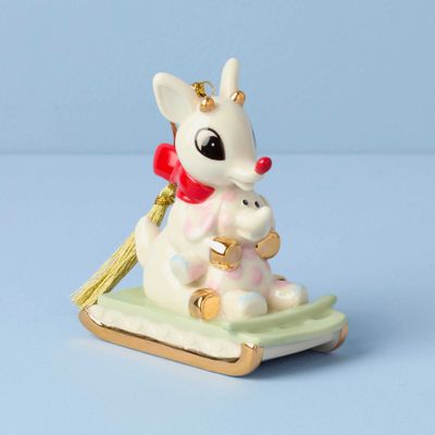 Lenox Rudolph With Misfit Elephant Ornament, MPN: 897197, UPC: 194372034876