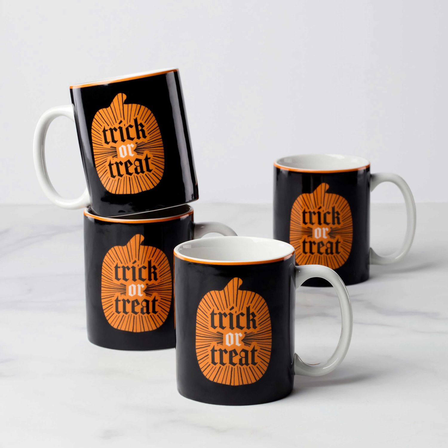 Oneida Vintro Halloween Mugs Set of 4, MPN: 897873, UPC: 079363149312