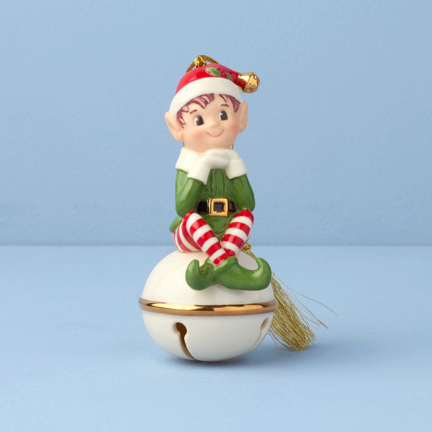 Lenox Christmas Elf Bell Ornament, MPN: 897728, UPC: 194372037969