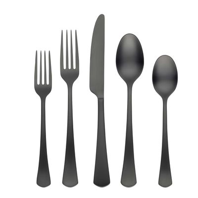 Cambridge Morgan Black 20-Piece Flatware Set, MPN: 519720DS, UPC: 719978858017