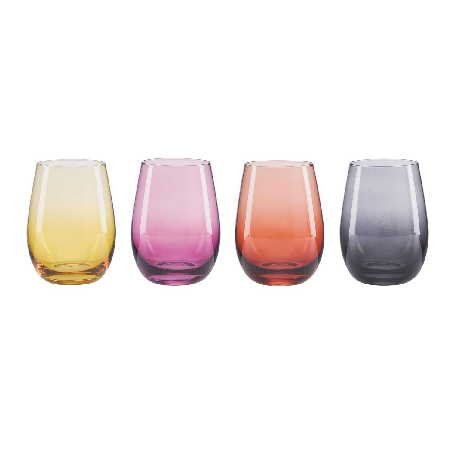 Oneida Golden Hour Stemless Wine Glasses Set of 4, MPN: 897854, UPC: 079363149206
