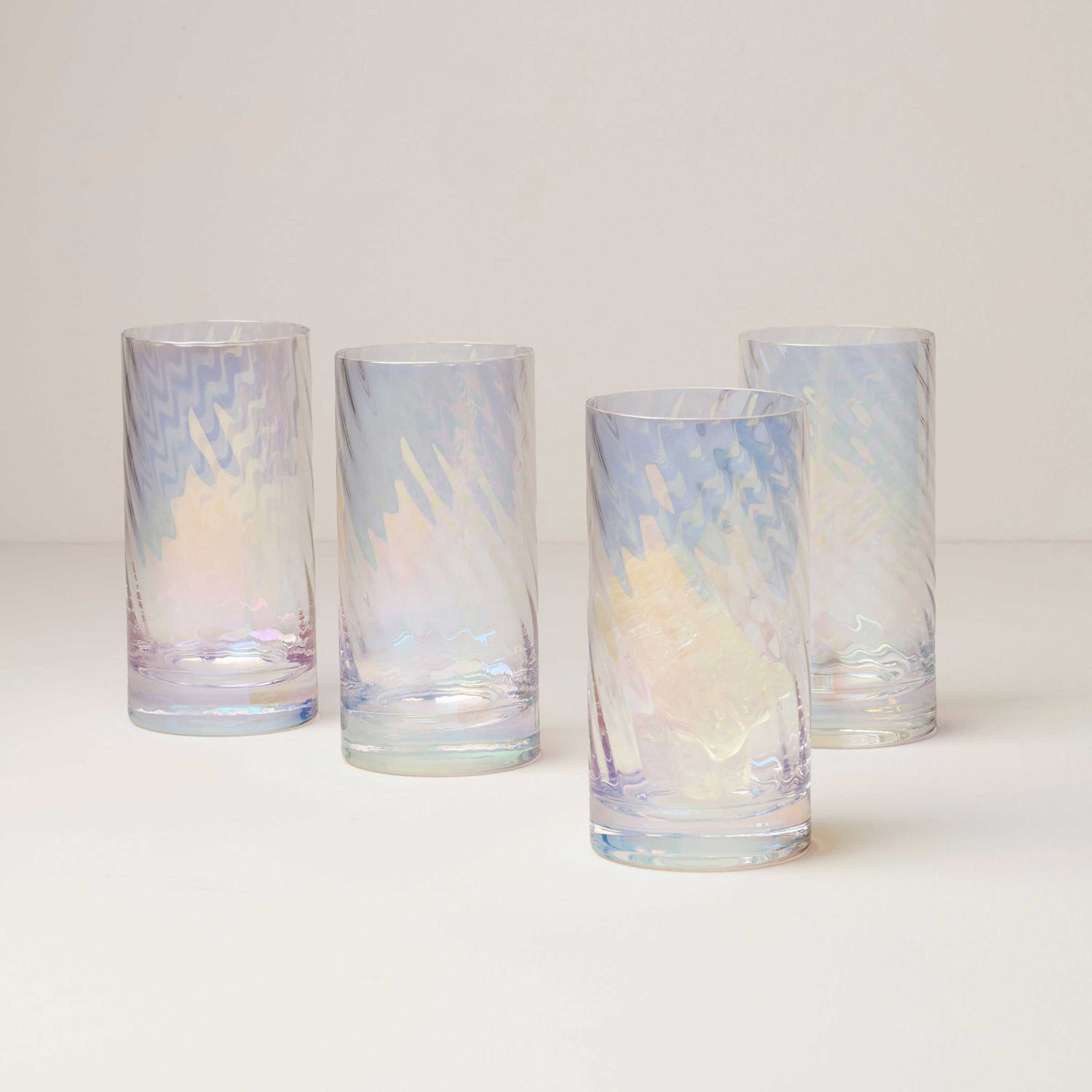 Lenox Tuscany Classics Iridescent Hiballs Set of 4, MPN: 897834, UPC: 194372038638