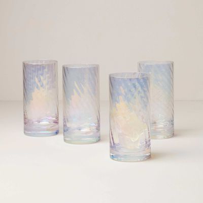 Lenox Tuscany Classics Iridescent Hiballs Set of 4, MPN: 897834, UPC: 194372038638