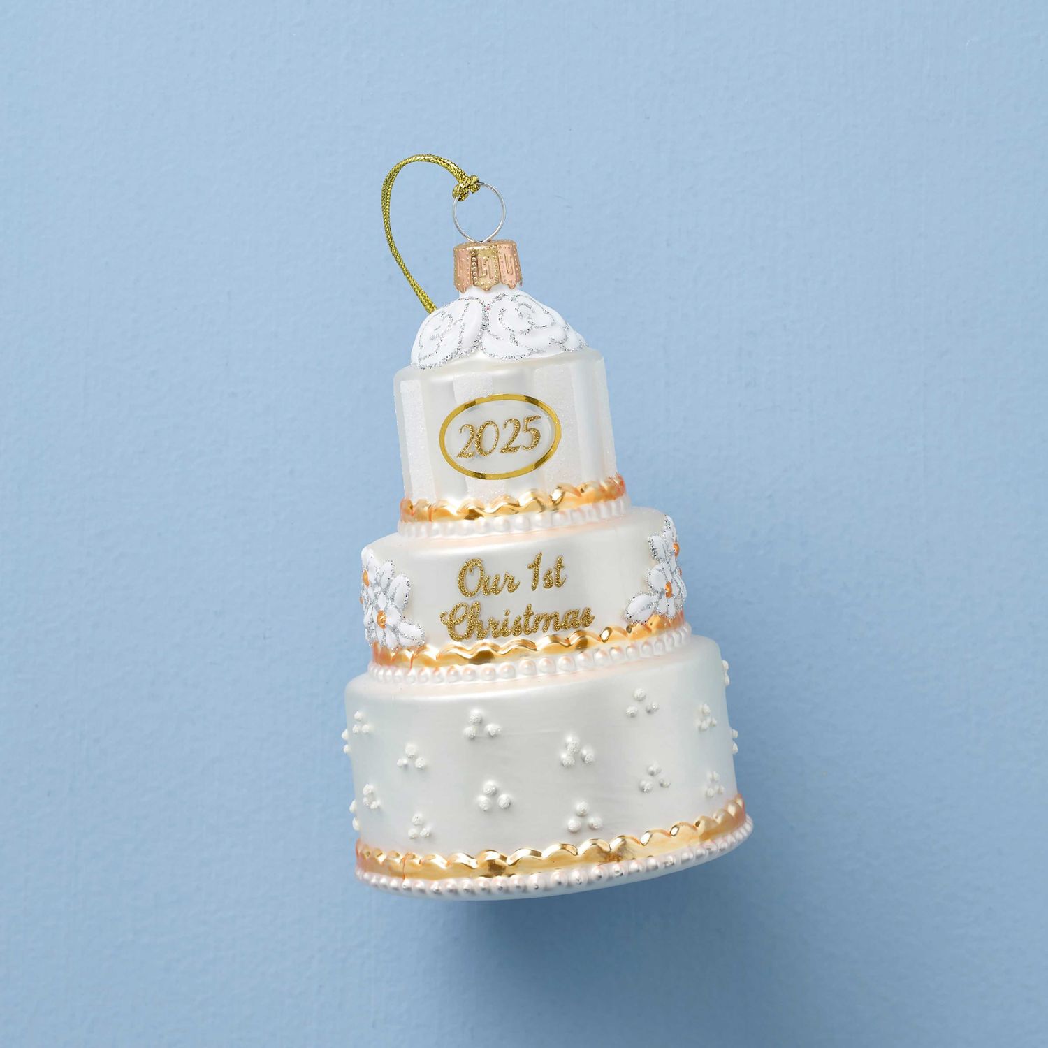 Lenox 2025 Blown Glass Our 1st Christmas Ornament, MPN: 898516, UPC: 194372041799