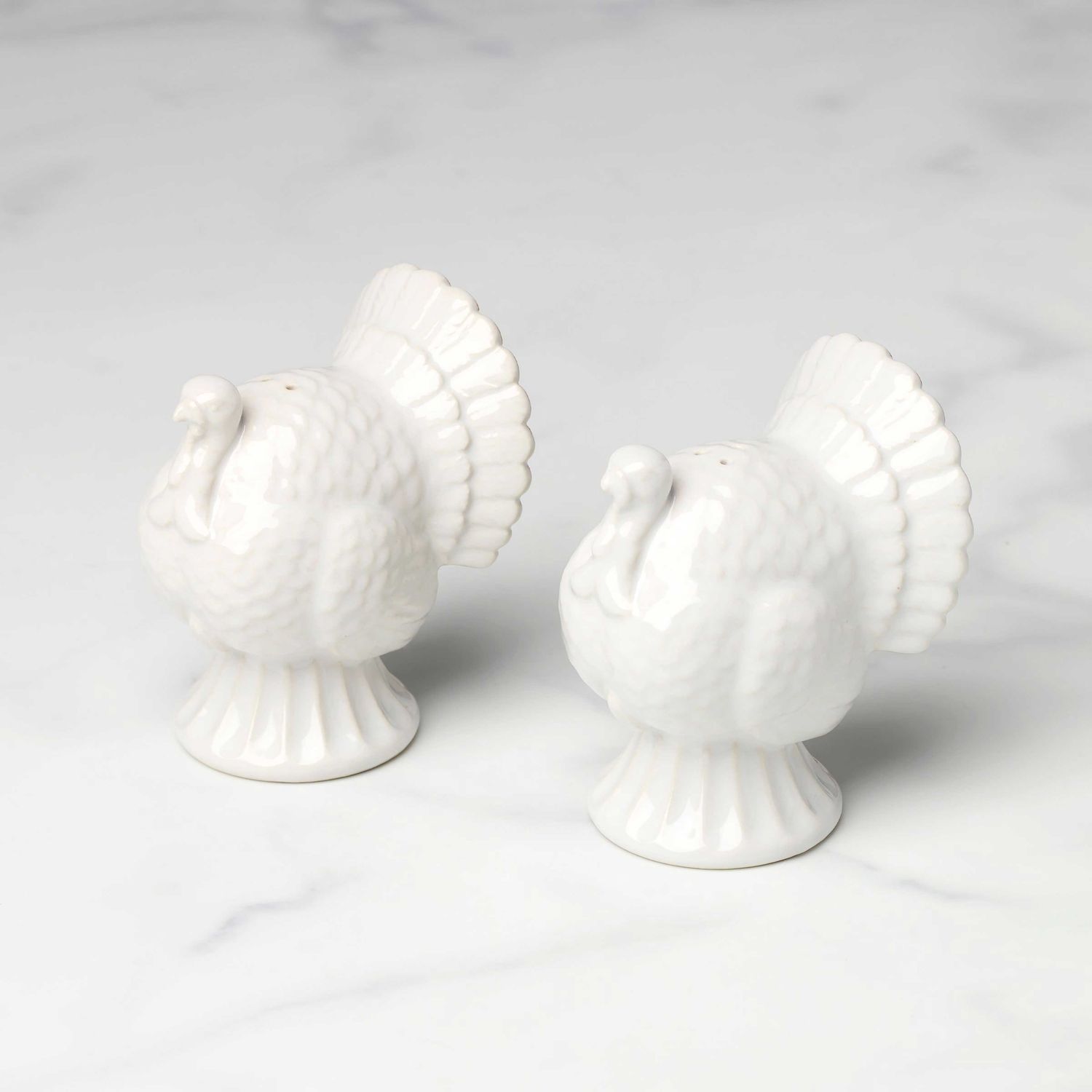 Lenox French Perle Carved Turkey Salt &amp; Pepper Set, MPN: 898334, UPC: 194372040884