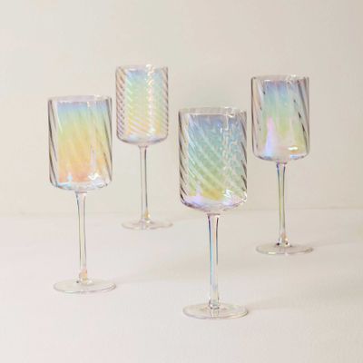 Lenox Tuscany Classics Iridescent Set of 4 Glasses - White Wine, MPN: 897500, UPC: 194372036887