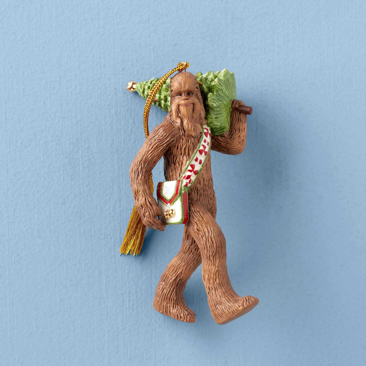 Lenox Chewbacca With Christmas Tree Ornament, MPN: 895947, UPC: 194372029841