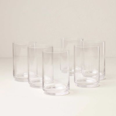 Lenox Tuscany Classics Stackable Glass Coolers Set of 6, MPN: 897839, UPC: 194372038683
