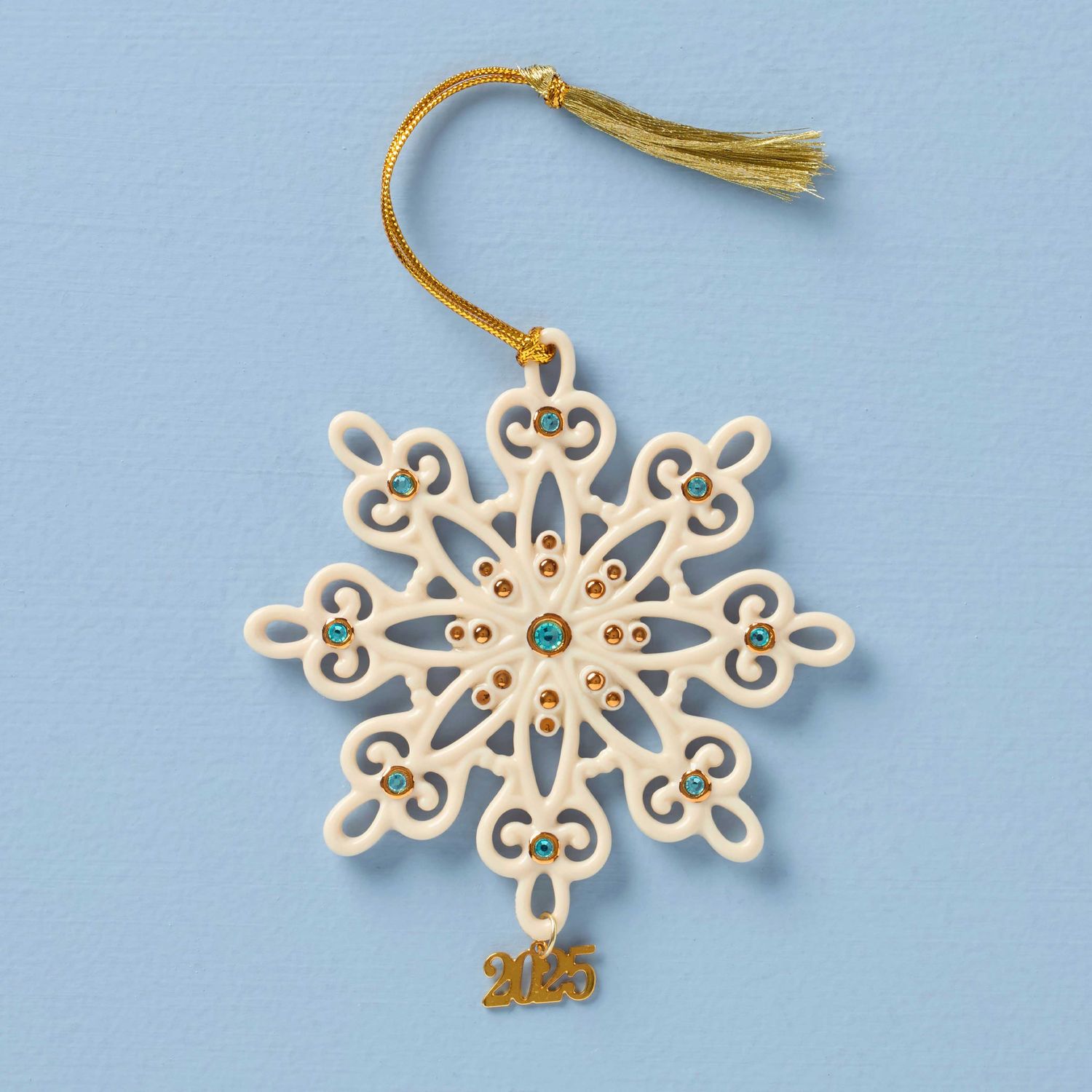 Lenox 2025 Gemmed Snowflake Ornament, MPN: 897115, UPC: 194372034142