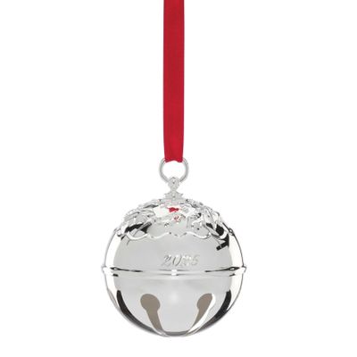 Reed and Barton 2025 Holly Bell Silverplate Ornament 50th Edition, MPN: 897680, UPC: 735092270092