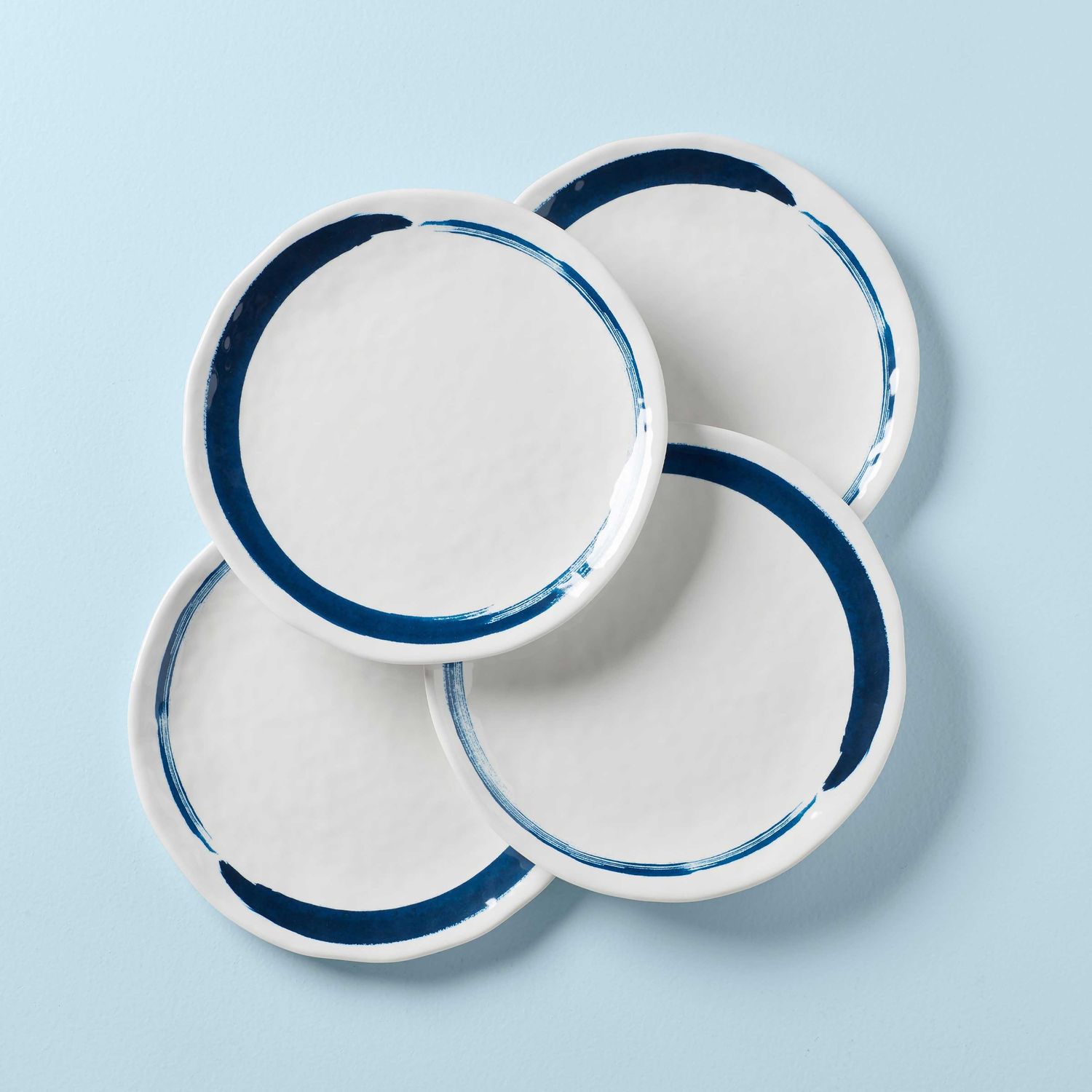 Lenox Blue Bay Melamine Dinner Plates Set of 4, MPN: 895237, UPC: 194372027274