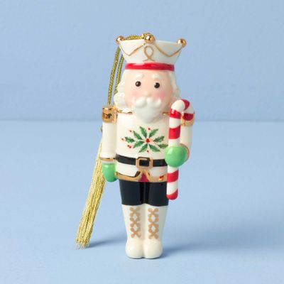 Lenox Holiday Accent Nutcracker Ornament, MPN: 897138, UPC: 194372034371